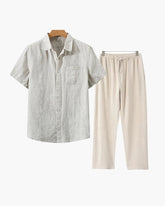 Old Money Linen Combo (Shortsleeve)