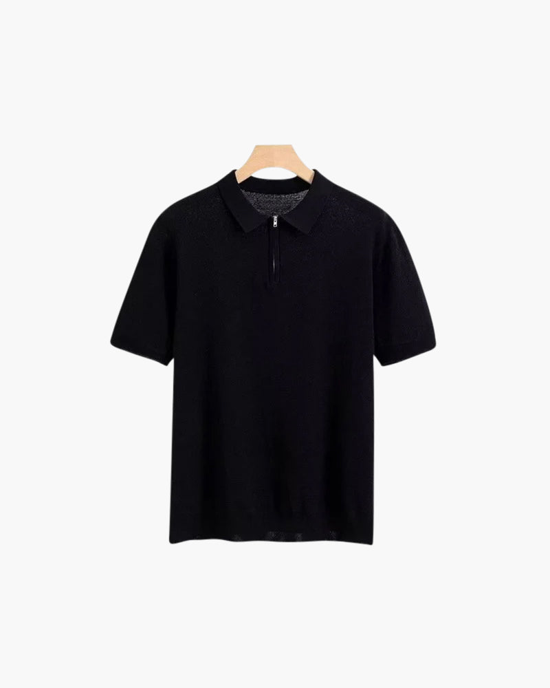 Marbella Zip Up Polo