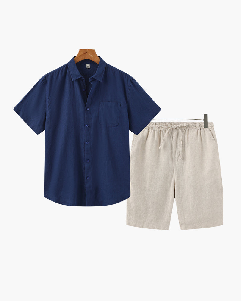 Old Money Linen Combo (Shorts)