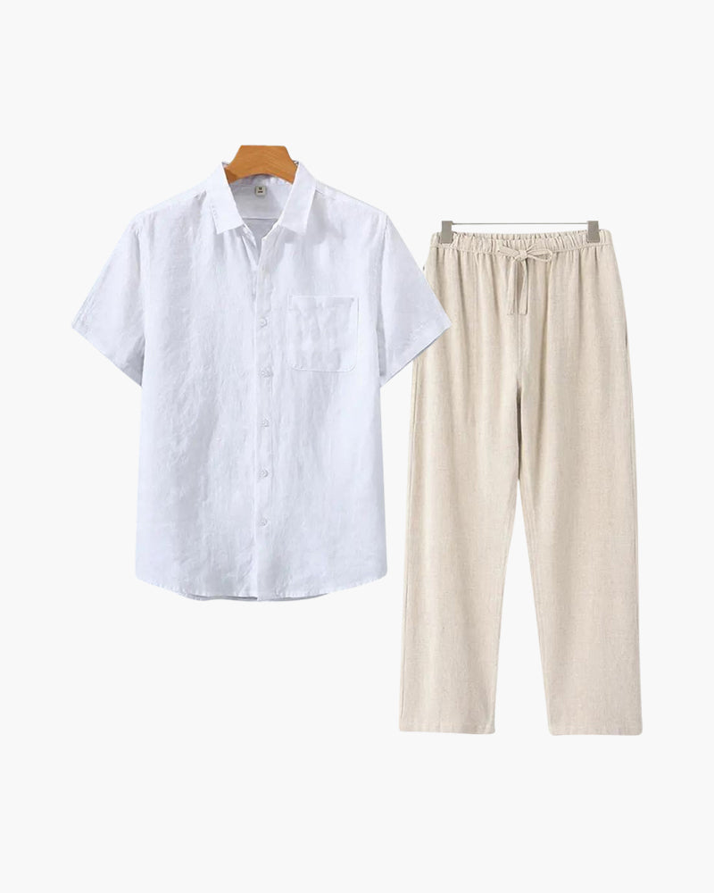 Old Money Linen Combo (Shortsleeve)