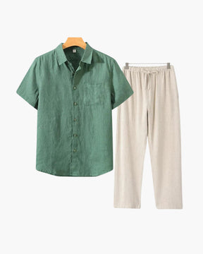 Old Money Linen Combo (Shortsleeve)