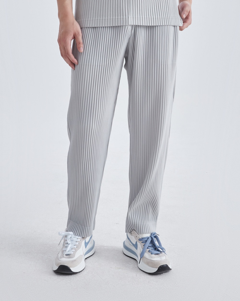 Ribbed Cotton Pantalon