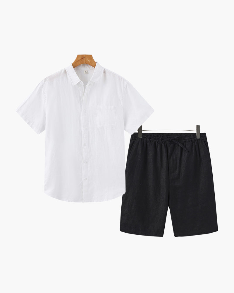 Old Money Linen Combo (Shorts)