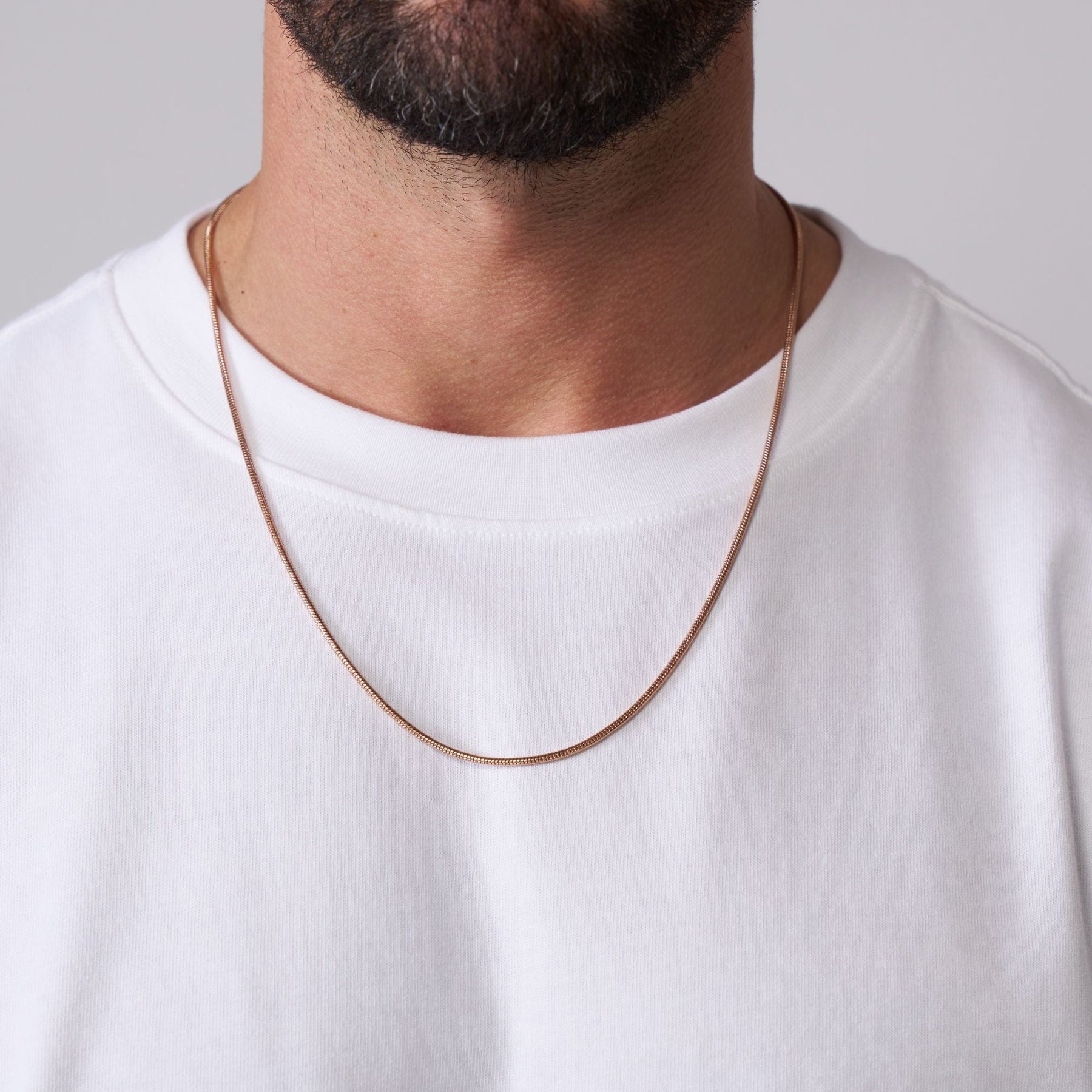 Snake Chain (Rose Gold) 2mm