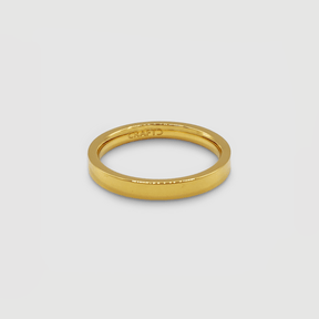 Flat Band Ring (Gold) 3mm