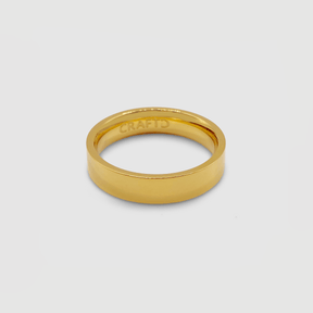 Flat Band Ring (Gold) 5mm