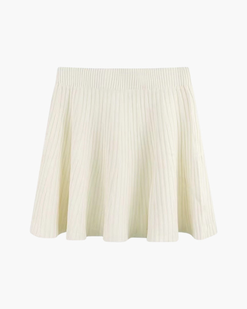 Oxford Pleated Wool Mini