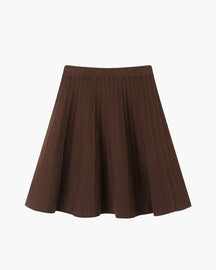 Oxford Pleated Wool Mini