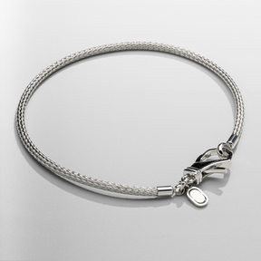 Micro Pleat Bracelet (Silver)